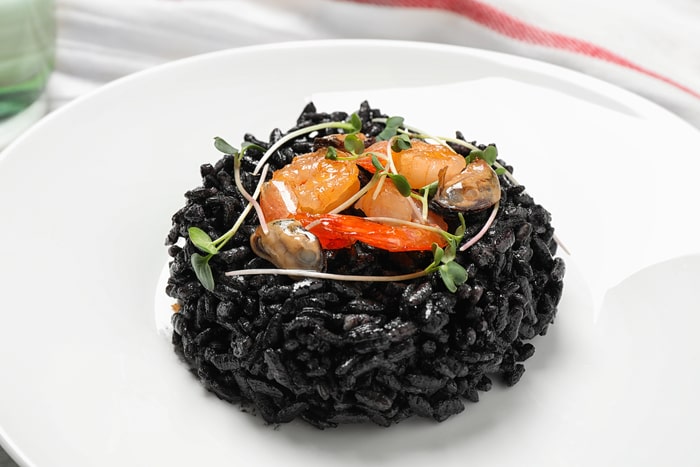 Rezept: Tintenfischrisotto 2 Tintenfischrisotto