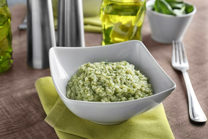 Rezept: Spinatrisotto 2 Spinatrisotto