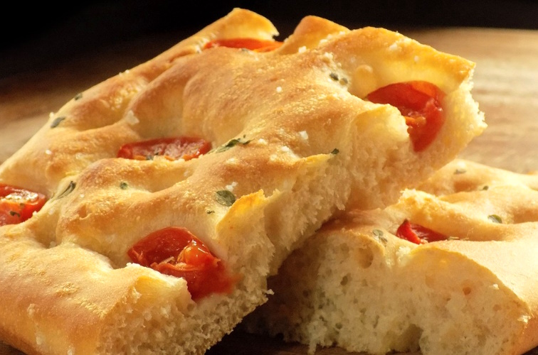 Original Focaccia Rezept 2 Focaccia mit Ciliegine